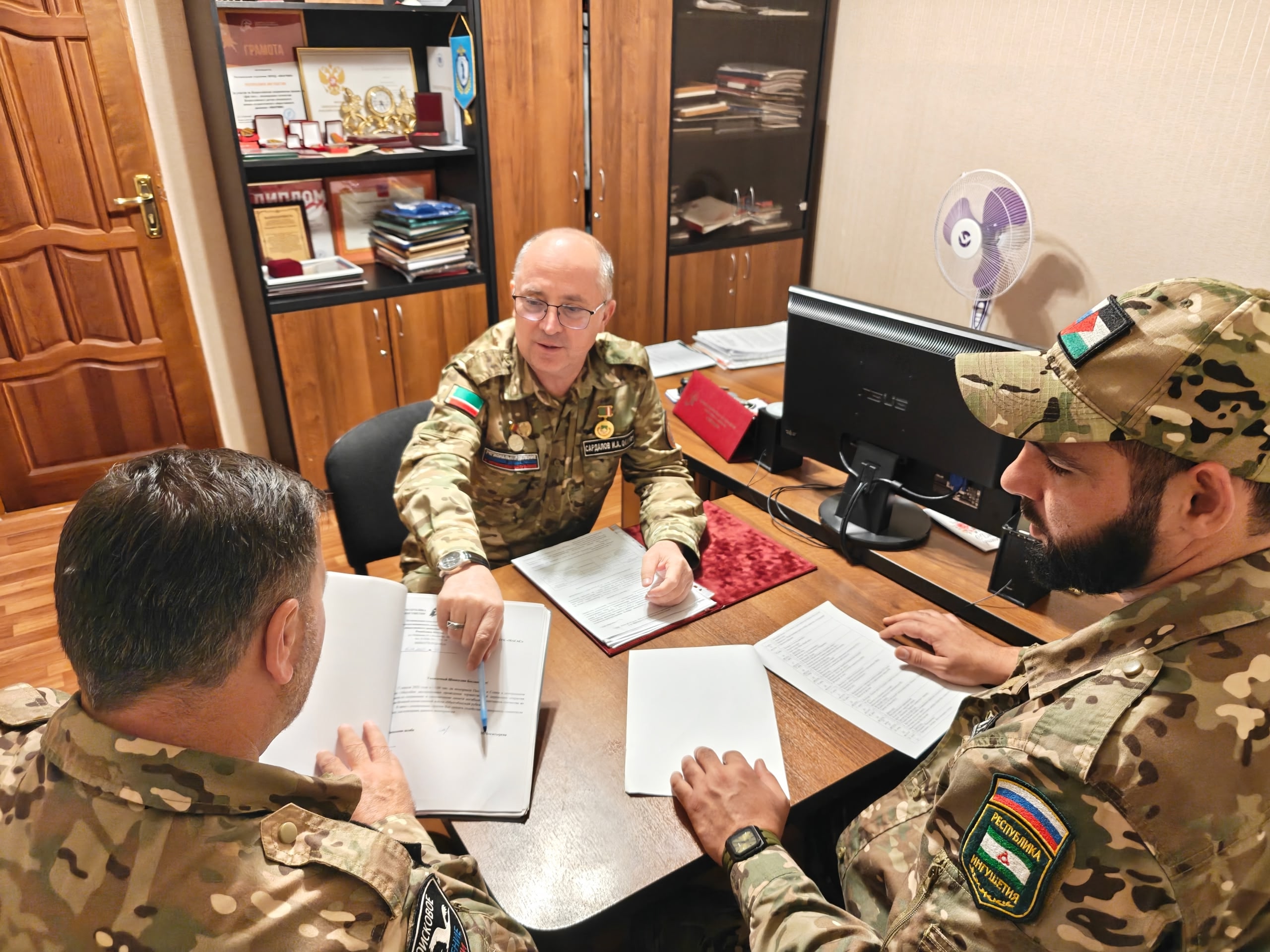 В городе воинской славы Малгобек дан старт 1-го этапа «Северо-Кавказский фронт», проводимый в рамках реализации проекта Вахта Памяти «Терский Рубеж»